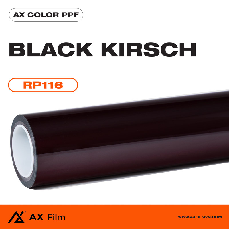 AX COLOR PPF RP116 BLACK KIRSCH - ĐEN ÁNH ĐỎ