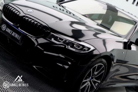 AX WRAP FILM GLOSS BLACK - ĐEN BÓNG BMW 325