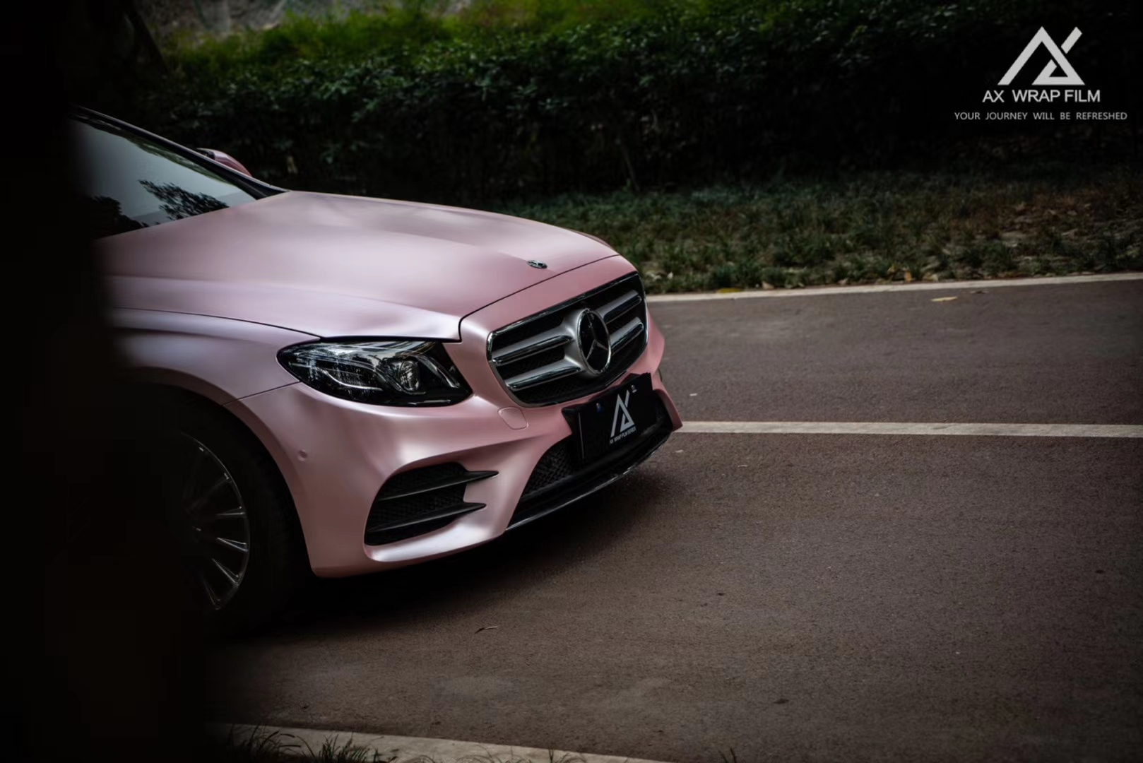 AX WRAP FILM PEARL METALLIC SAKURA PINK - HỒNG SAKURA ÁNH KIM NGỌC TRAI