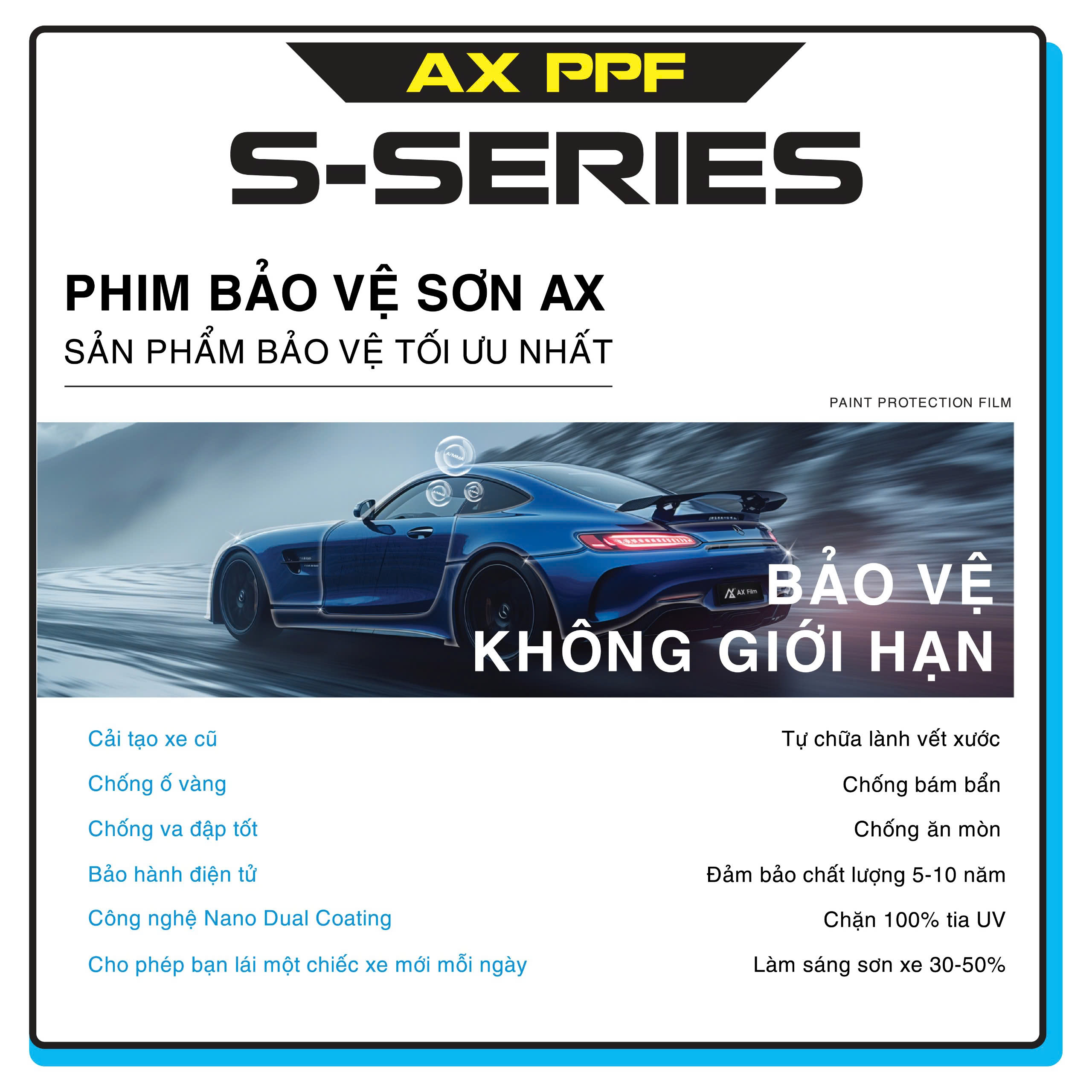 dán ppf cao cấp cho xe ô tô