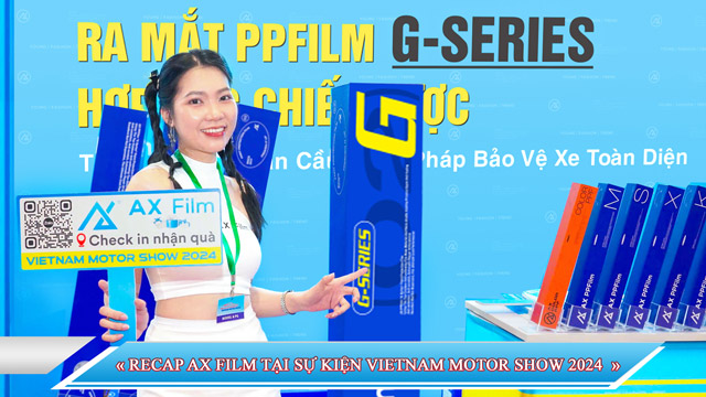 RECAP AX FILM TẠI SỰ KIỆN VIETNAM MOTOR SHOW 2024