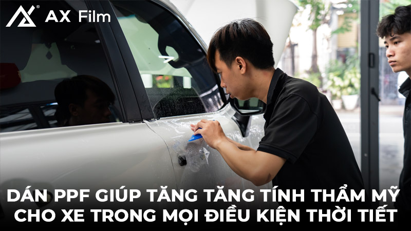 dán ppf giúp bảo vệ sơn xe