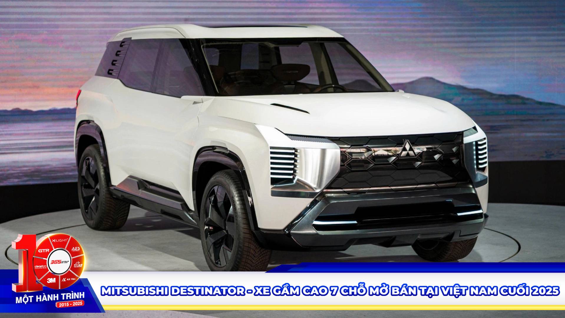 Mitsubishi Destinator - xe gầm cao 7 chỗ mở bán tại Việt Nam cuối 2025