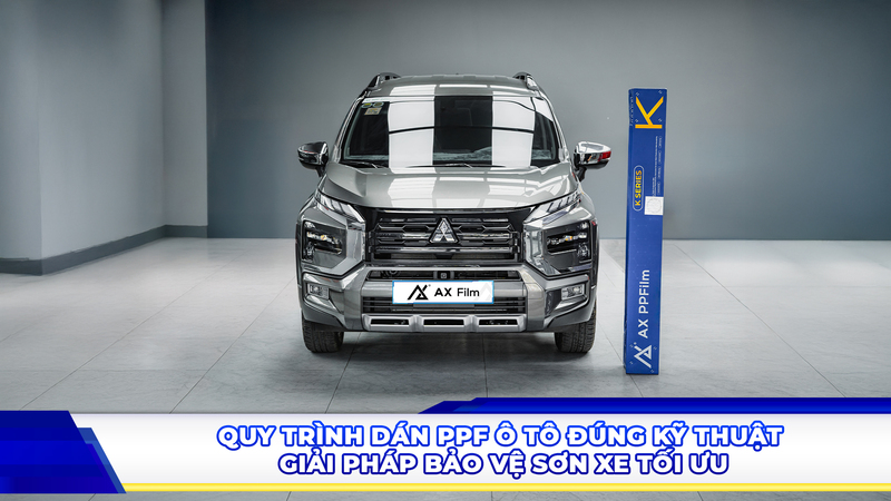 QUY TRÌNH DÁN PPF Ô TÔ ĐÚNG KỸ THUẬT - GIẢI PHÁP BẢO VỆ SƠN XE TỐI ƯU