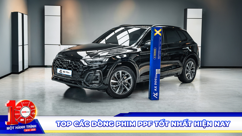 Top các dòng PPF tốt nhất hiện nay - Giải pháp bảo vệ xe hơi toàn diện từ AX Film