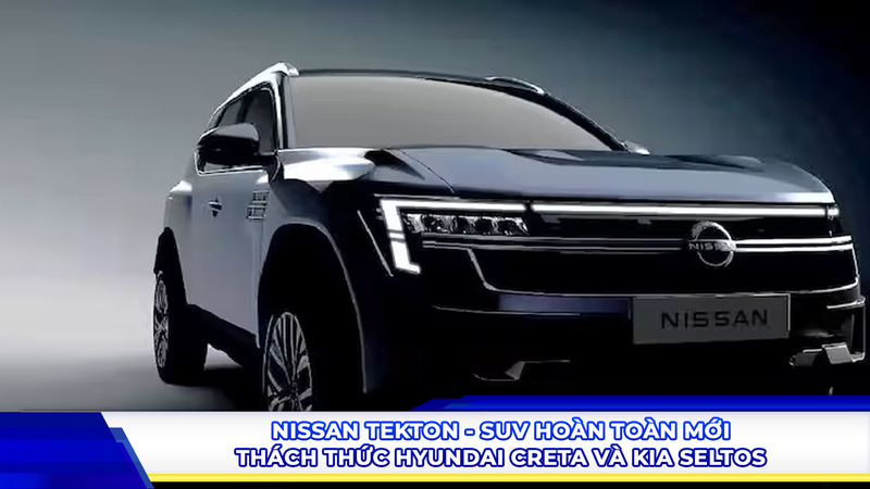 Nissan Tekton - SUV hoàn toàn mới thách thức Hyundai Creta và Kia Seltos