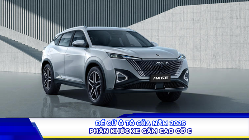 Đề cử ô tô của năm 2025: Phân khúc xe gầm cao cỡ C